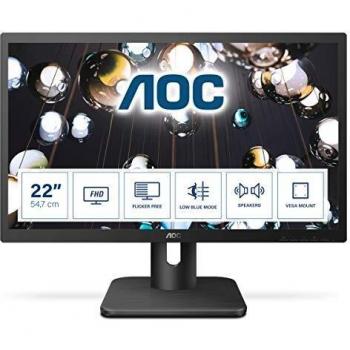AOC E1 22E1D Monitor PC 54.6 cm (21.5) 1920 x 1080 Pixel Full HD LED Nero