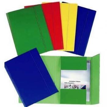 Cartelline con elastico per A4