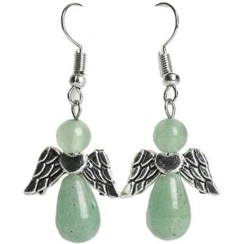 Pendientes de piedra natural colgantes