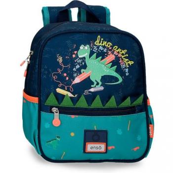 Mochila Enso Dino Artist Infantil Multicolor