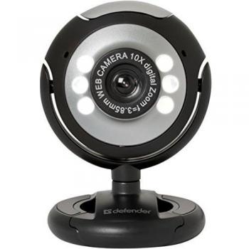 Defender Webcam C-110 0,3MP con Pulsante Retroilluminato