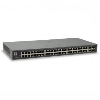 Levelone fgu-5021 switch di rete fast ethernet (10/100) grigio