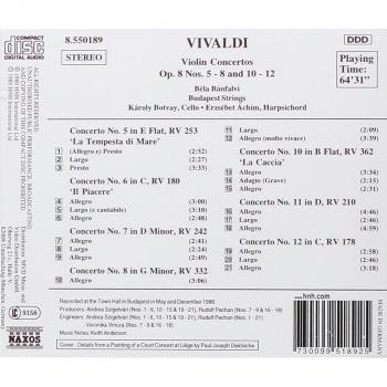 Concerti Per Violino Op.8