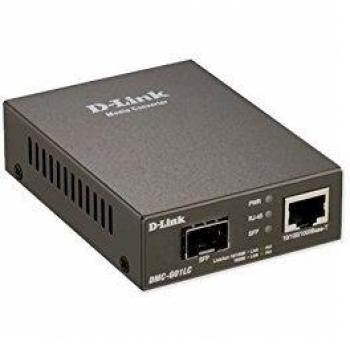 D-link dmc-g01lc convertitore multimediale di rete 1000 mbit/s grigio