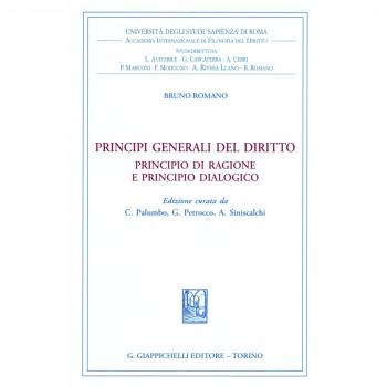 Principi generali del diritto. Principio di ragione e principio dialogico