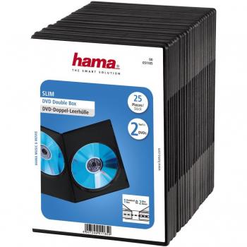 Custodia Doppia Hama 25Nero