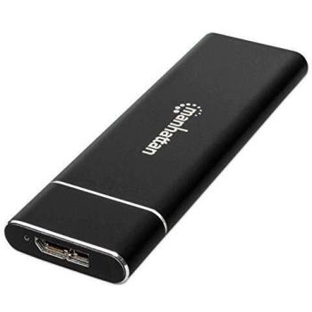 Manhattan 130455 Box Esterno SSD M.2 NGFF con USB SuperSpeed