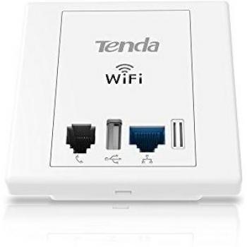 Tenda W6-S Point d'Accès WLAN 300 Mbit/s Supporto Power over Ethernet (PoE) Bianco