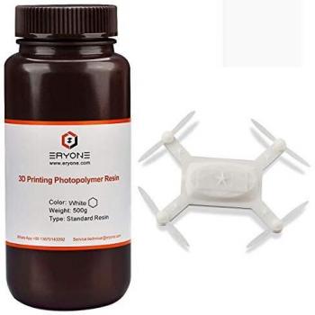 ERYONE 405nm Resina UV 3D DLP LCD Fotopolimero Traslucido 0,5 kg – Bianco