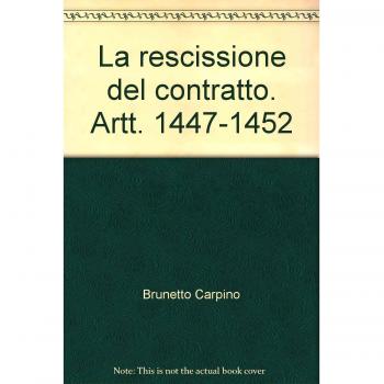 Rescissione Del Contratto