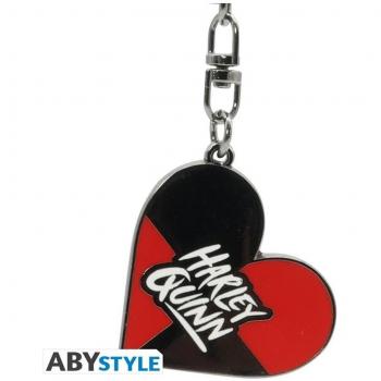 Llavero Abystyle DC Comics Corazón Harley Quinn