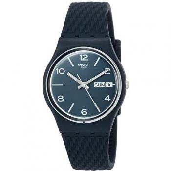 Swatch Reloj Analógico para Unisex Adultos de Cuarzo con Correa en Silicona GN725