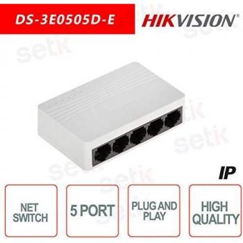 Switch Hikvision 5 Ports 10/100M/1000M