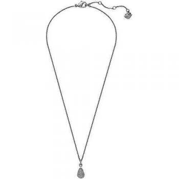 Colgante Heloise Swarovski, blanco, baño de rodio 1023992