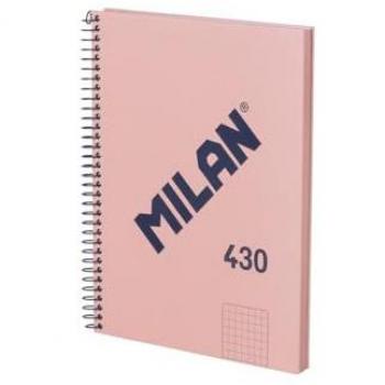Notebook A5 80 hojas Milan 430 Rosa