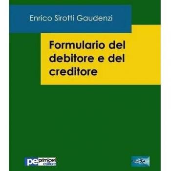 Formulario del debitore e del creditore