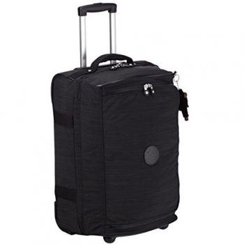 Kipling Teagan Equipaje de mano, 54 cm, 39 Litros, Negro (Dazz Black)