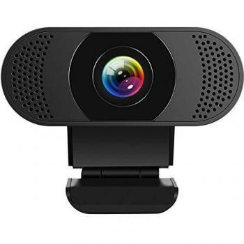 Webcam Kaulery HD 1080p con microfono a cancellazione di rumore