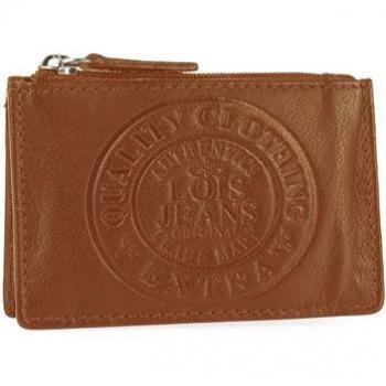 Monedero de piel con bloqueo RFID para hombre