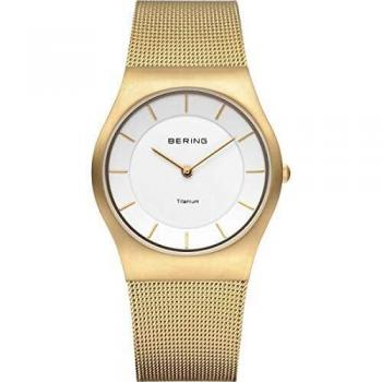 Reloj Bering Mujer 11935-334 Titanio Dorado
