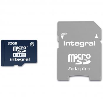 MicroSD Integral INMSDH32G10-20V2 Class 10