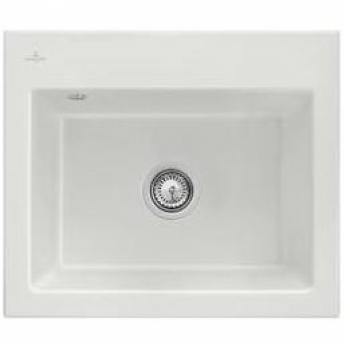 Fregadero Villeroy & Boch Subway 60 S 60 x 51 cm sin escurridor Steam CeramicPlus