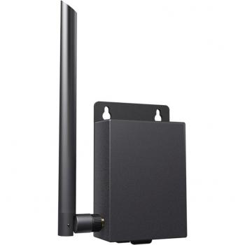 Router 4G Exterior Impermeable con Soporte de Pared y Ranura para SIM, Antena 5Dbi, Conexión para 15 Dispositivos IPC, Alta Seguridad, Versión UE