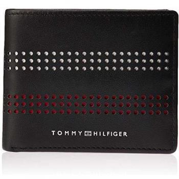 Tommy Hilfiger Cartera Mini CC Hombre Negro