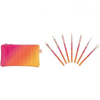 Set de 7 Brochas de Maquillaje y Neceser 'Jurassic World