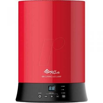 Xyz 3ud10xeu01k camera uv indurente per prodotti in resina fotopolimerica colore rosso/nero