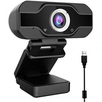 Encore EN-WB-FHD02 Webcam con Microfono e Risoluzione Full HD a 30 fps