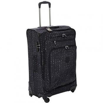 Kipling Youri Spin 68 Maleta con Ruedas Extensible, 71 Litros, Azul (Estampado de Azulejos)
