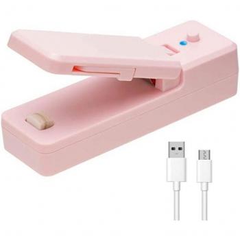 Mini Sello de Bolsas 2 en 1