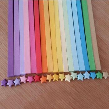 Tiras de Papel para Origami 80/90 Uds