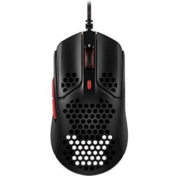 HyperX Pulsefire Haste – Mouse Gaming USB (Nero-Rosso)