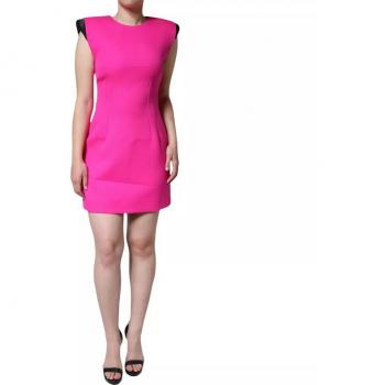 Dolce & Gabbana Pink Silk Mini Dress – Bodycon A-Line, Size XS