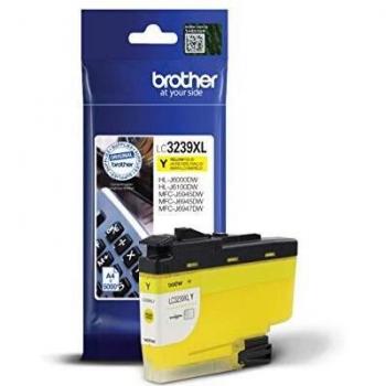 Brother LC3239XLY Cartuccia InkJet Originale, Altissima Capacità, fino a 5000 Pagine, per Stampanti MFCJ5945DW / MFCJ6945DW / HLJ6000DW, Colore Giallo