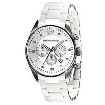 Emporio Armani Reloj Tazio Blanco AR5859
