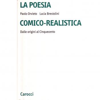 La poesia comico-realistica. Dalle origini al Cinquecento