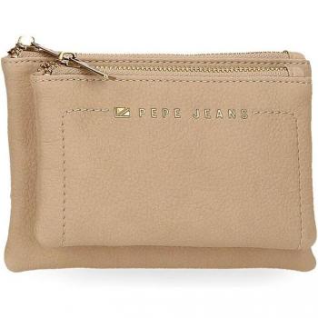 Pepe Jeans para mujer. Monedero Diane dos compartimentos taupe