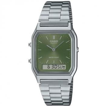 Reloj Casio Vintage Verde Acero – Edgy Collection
