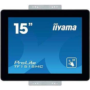 Iiyama ProLite TF1515MC-B2 Monitor PC 38.1 cm (15) 1024 x 768 Pixel XGA LED Touch screen Nero