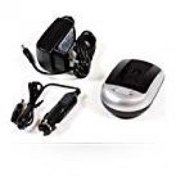 CoreParts Caricatore AC+DC per Fotocamera Digitale Nero