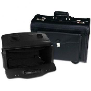 Maletín Atache Piloto P-732 Negro con Asa Extensible