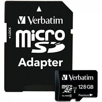 Verbatim Premium 128 GB MicroSDXC UHS‑I Classe 10