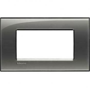 Bticino BLiving luz Placca 4P Humo de Londres Lna4804Kf