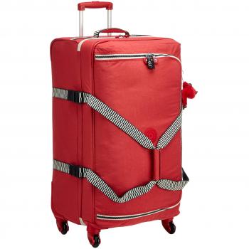 Kipling Cyrah L Equipaje de Mano, 79 cm, 101.5 litros, Rojo (Spicy Red Mix)