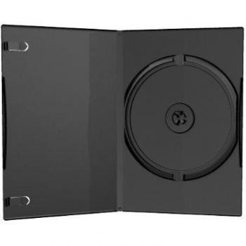Box11 Custodia CD/DVD Scatola Con DVD 1 Dischi Nero