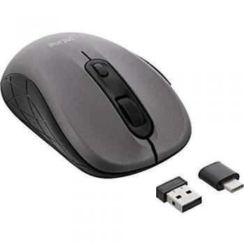 Mouse InLine 3-in-1 Senza Fili Grigio