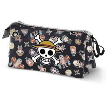 Portatodo Triángulo One Piece Skull